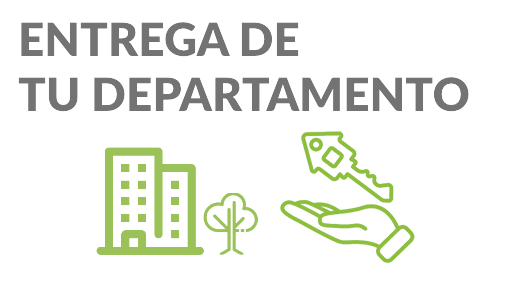 Entrega de tu departamento ícono